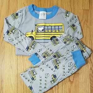 Hanna Andersson Peanuts Organic Cotton Long PJs